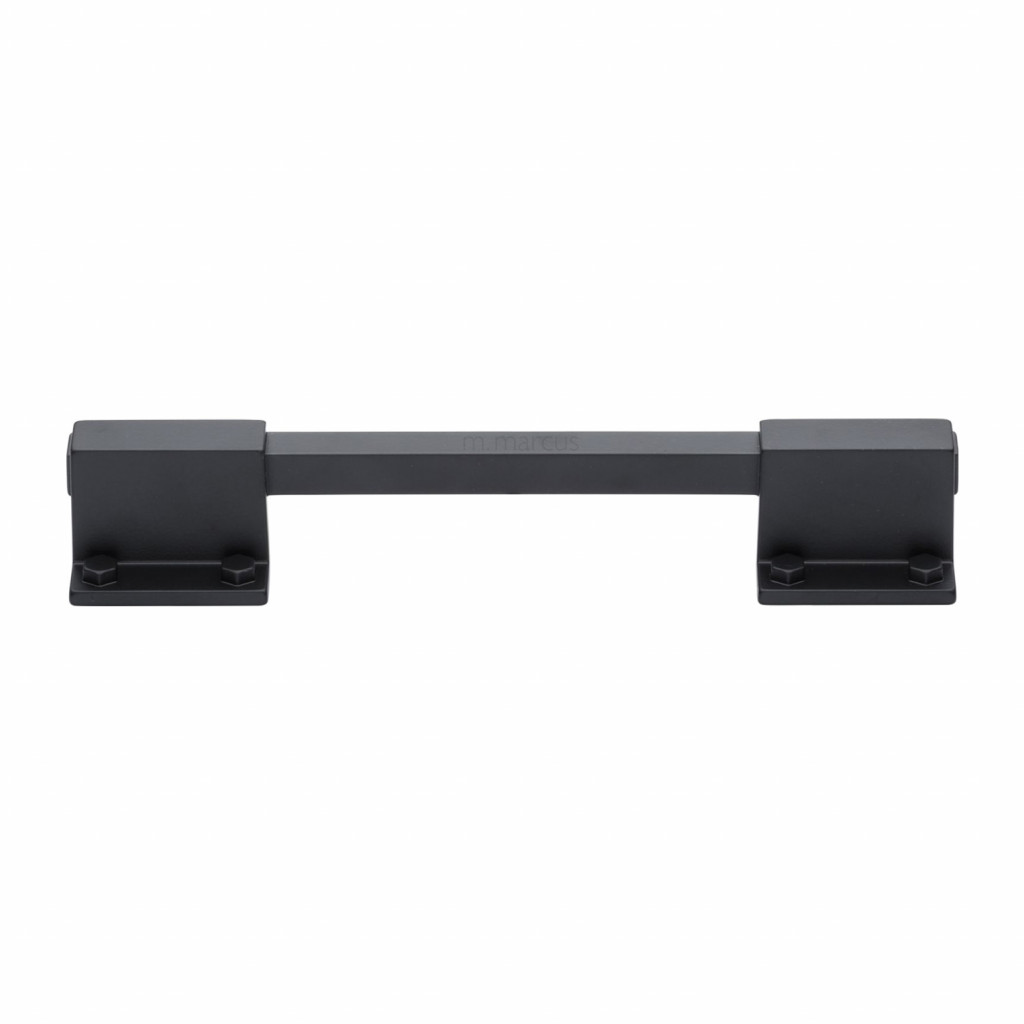 M Marcus Heritage Brass Railway Kitchen Cabinet Handle - 128mm Centre to Centre